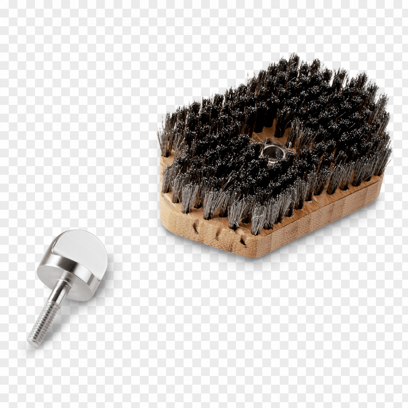 Paintbrush Circle Barbecue Weber-Stephen Products Weber 6667 Viscose Derived From Bamboo Brush Replacement Head Børste PNG