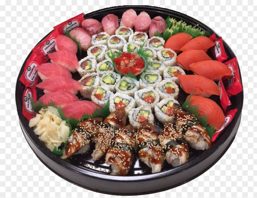 Sushi Dishes California Roll Gene's Fine Foods Asian Cuisine PNG