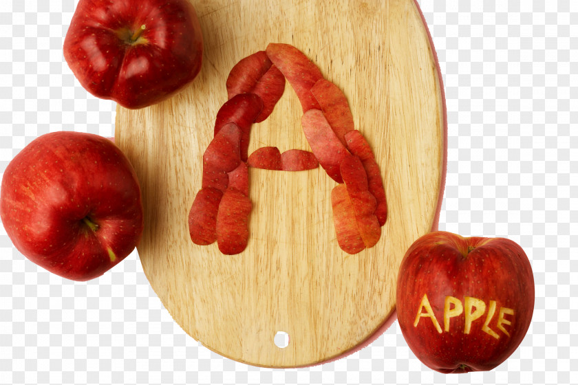 The Letters On Apple Sejong City Nutrient Fruit Food PNG