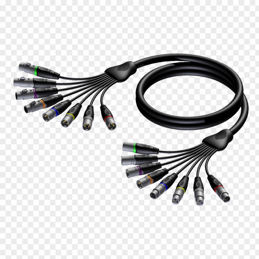 Audio Multicore Cable RCA Connector Phone Electrical PNG