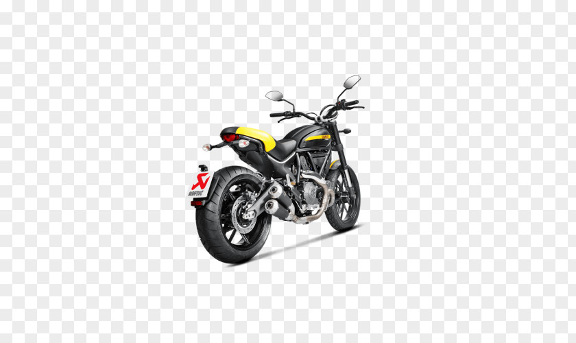 Car Exhaust System Ducati Scrambler Motorcycle PNG