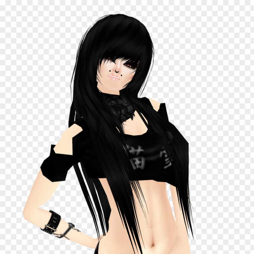 Hair Black Coloring Brown Wig PNG