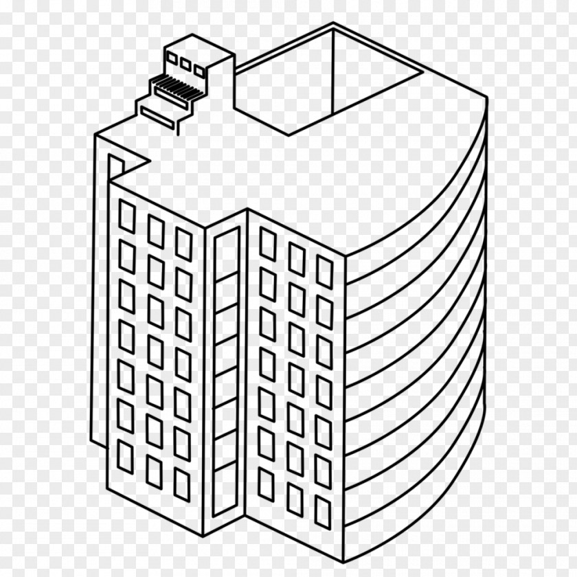 Building Line Art Architecture Architectural Engineering Drawing PNG