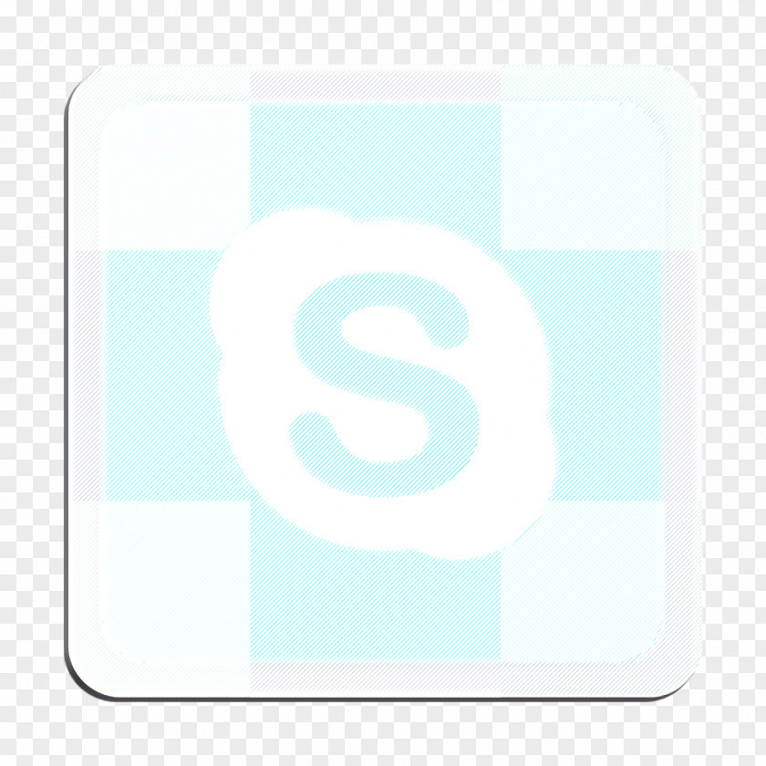 Sky Teal Skype Icon PNG