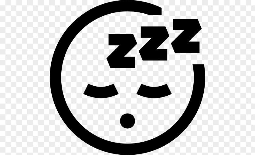 TIRED Emoticon Smiley Sleep PNG