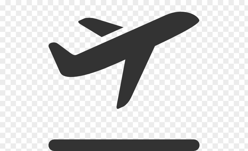 Airplane Icon Vector Aircraft Takeoff PNG
