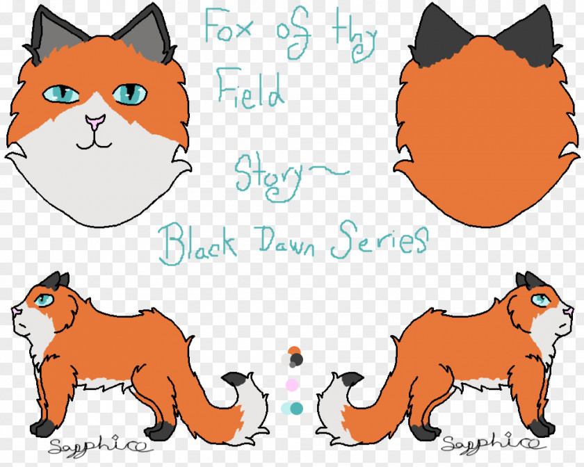 Field At Night Whiskers Kitten Cat Red Fox Dog PNG