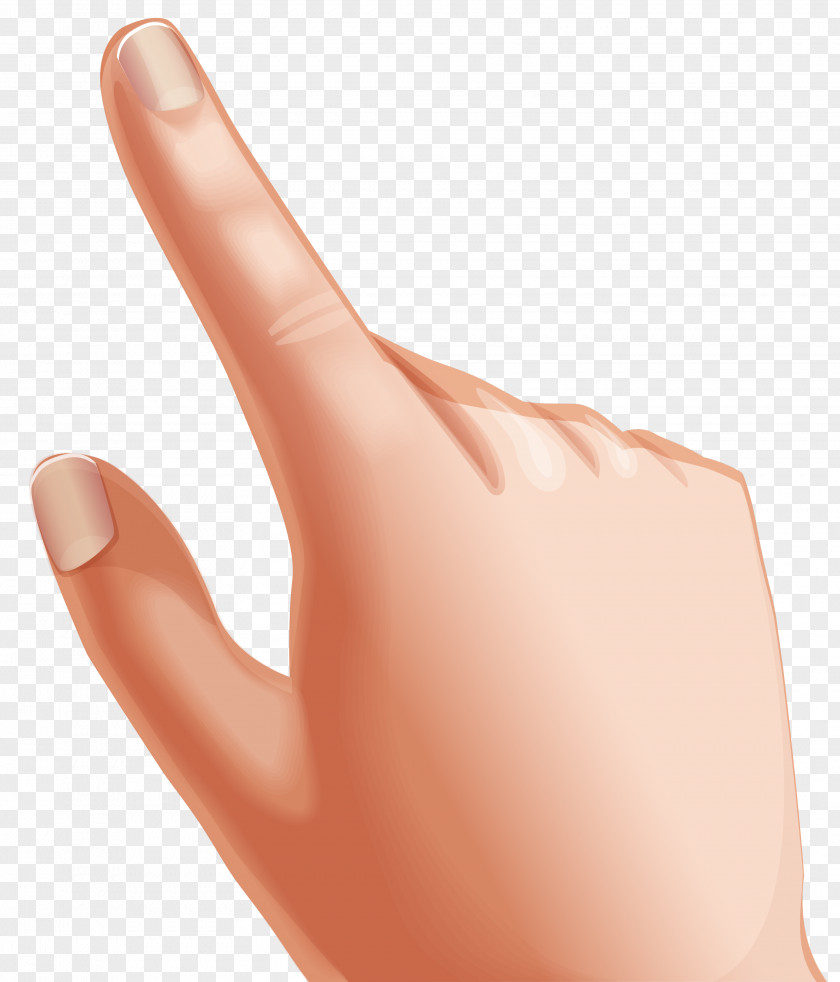 Finger Touching Clipart Image Somatosensory System Clip Art PNG