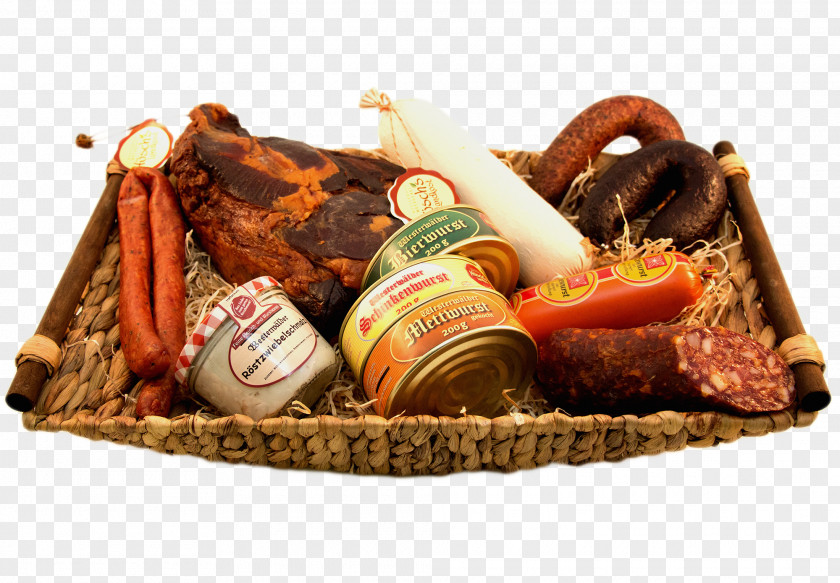 Gift Food Baskets Hamper Sausage PNG