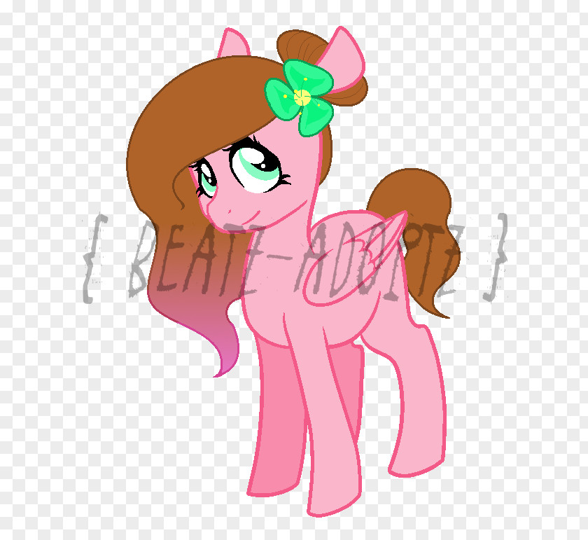 Horse Pink M Clip Art PNG