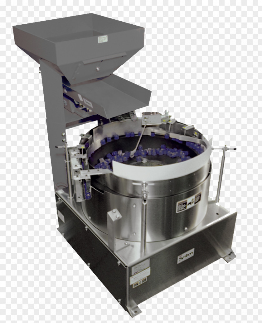 Industry Vibrating Feeder Machine Automation Bowl PNG