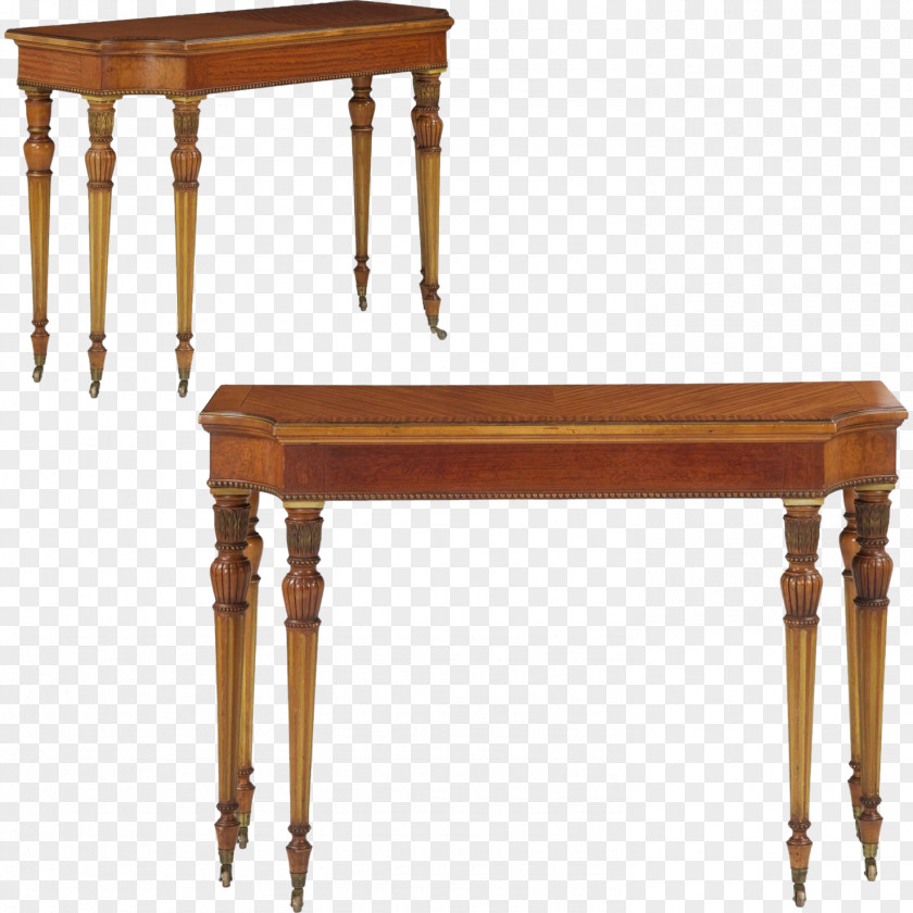 Antique Table Furniture Directoire Style PNG
