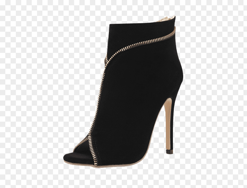 Boot Suede Fashion Heel Shoe PNG