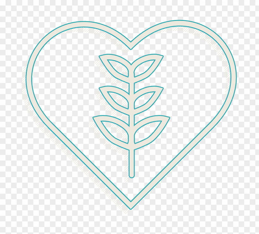 Emblem Blackandwhite Eco Icon Ecology Heart PNG