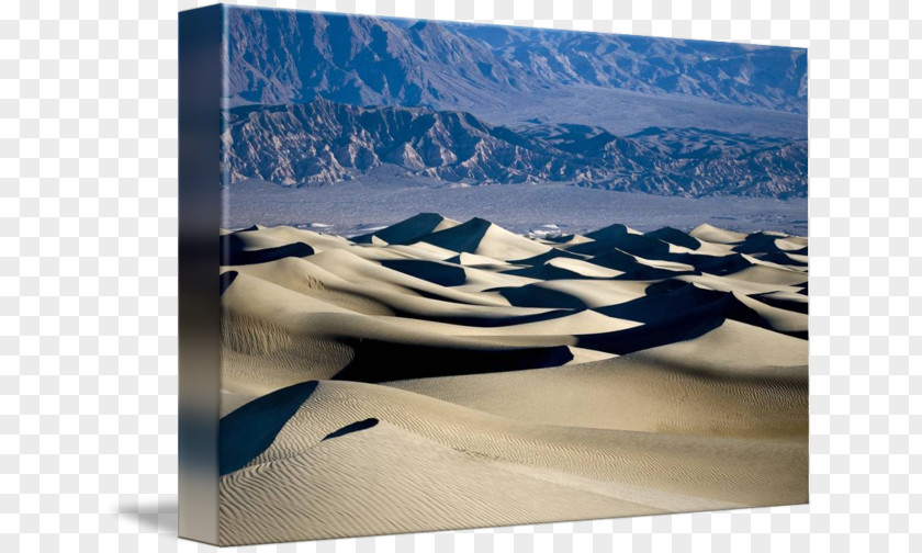 Sand Dunes Gallery Wrap Death Valley Canvas Photography PNG