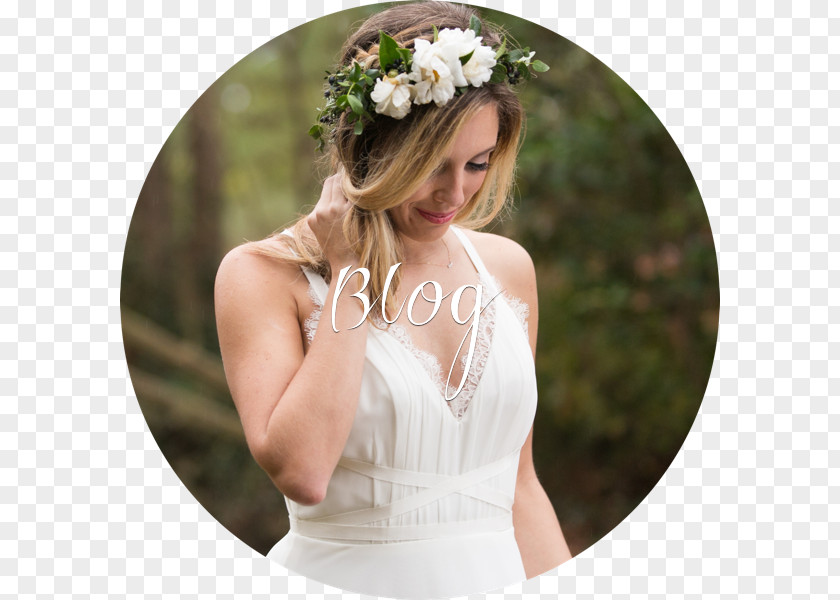 Bride Flower Bouquet Headpiece Wedding Dress PNG