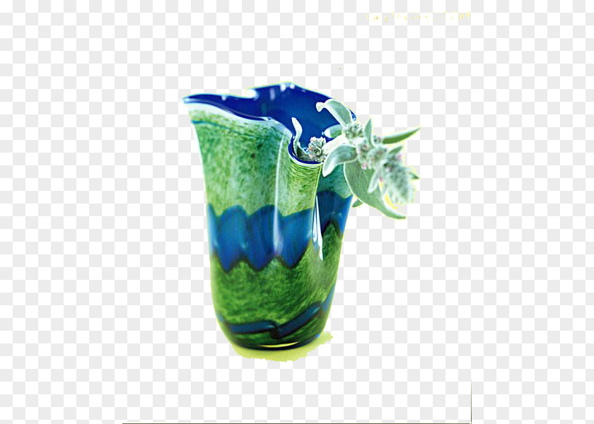 Creative Blue Green Mug Blue-green Cup PNG