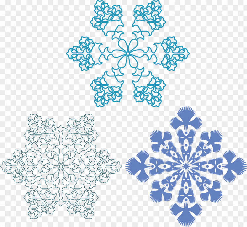 Snow Aoxue Material Snowflake Tattoo PNG