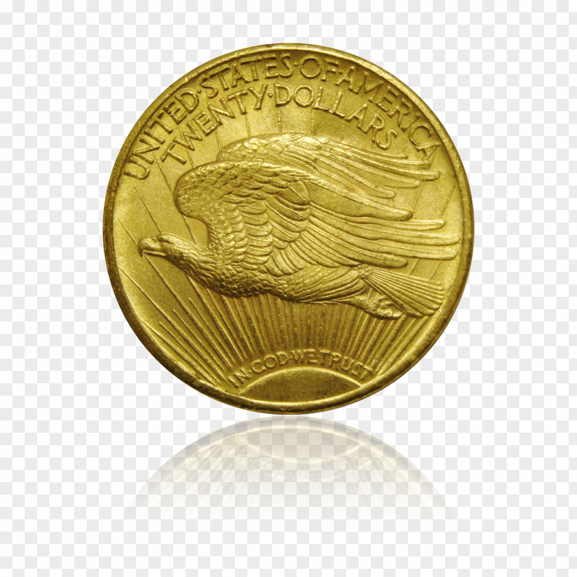 Coin Gold United States Saint-Gaudens Double Eagle PNG