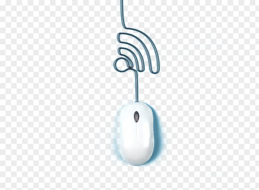 Curved Mouse Cable Creativity Idea Illustration PNG