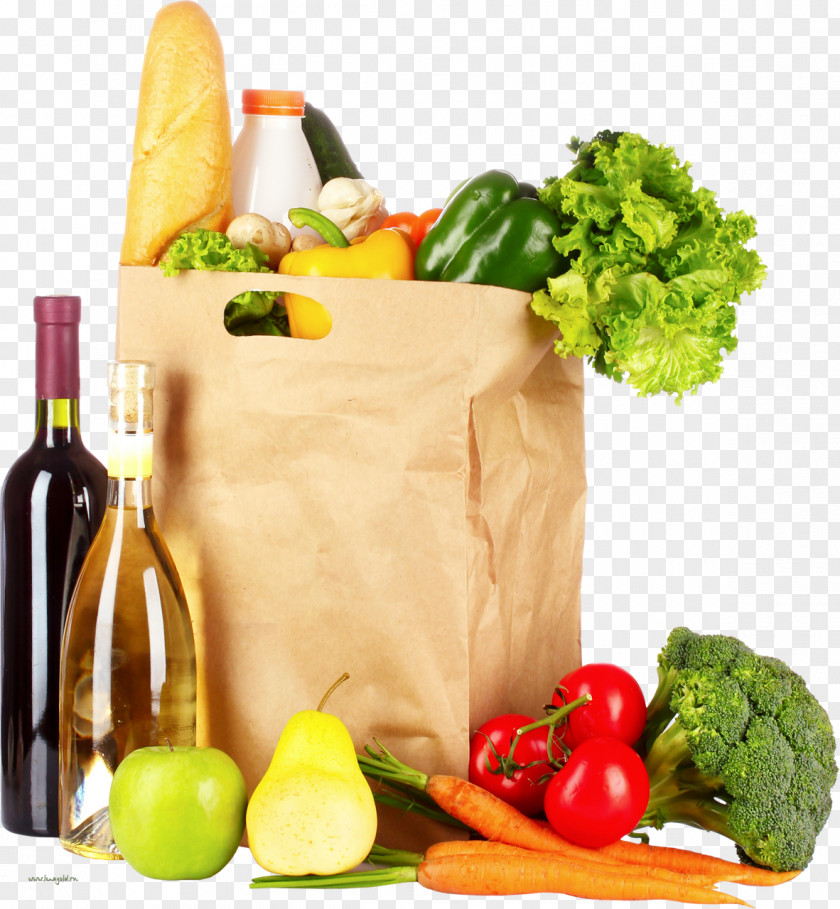 Food Paper Bag Shopping Bags & Trolleys Vegetable Grocery Store PNG