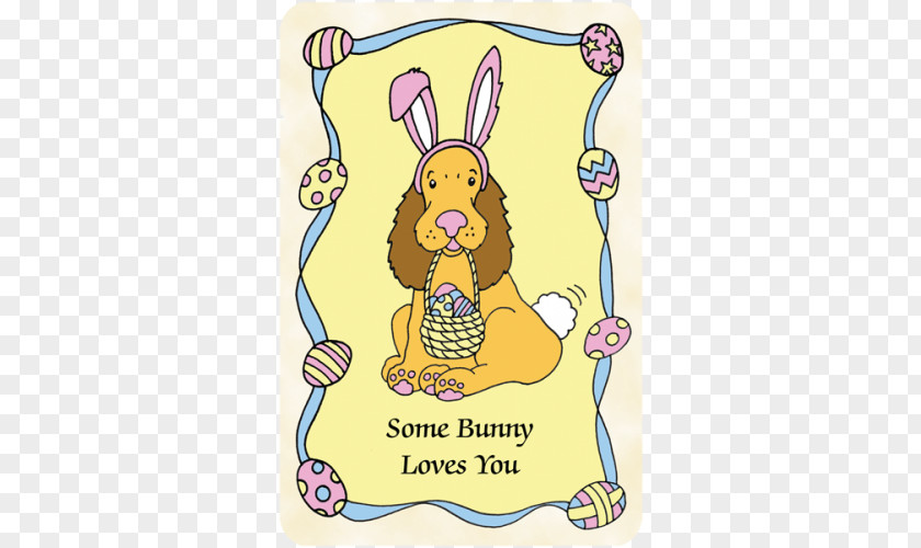 Yellow Bunny Rabbit Easter Hare Cartoon PNG