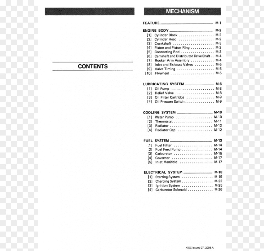 Kubota Product Manuals Document Diagram Electrical Wires & Cable System PNG