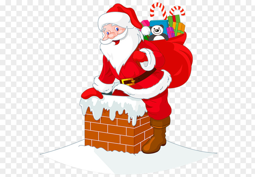 Santa Claus PNG Claus's Reindeer Christmas Clip Art PNG