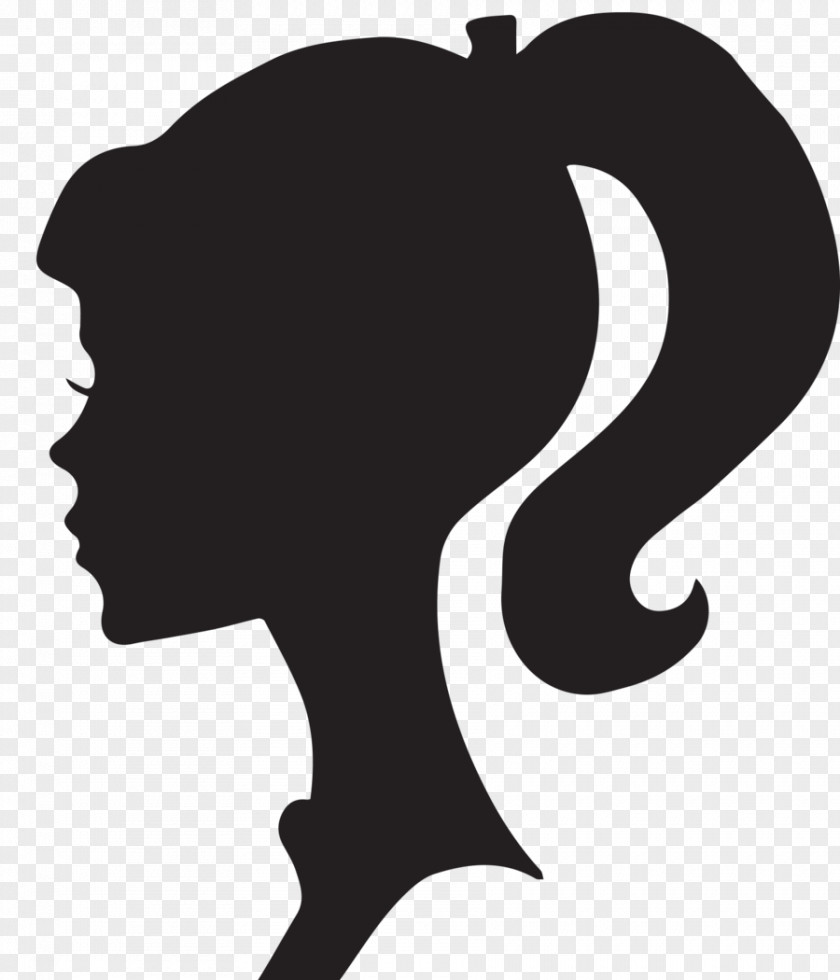 Silhouette Woman Clip Art PNG