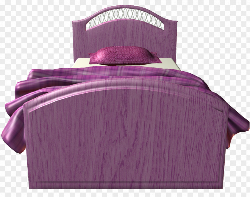 Bed Textile Purple Health Love PNG