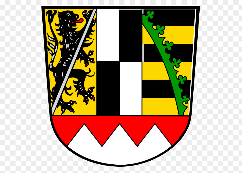 Flag Upper Franconia Palatinate Middle Regional District In Bavaria PNG