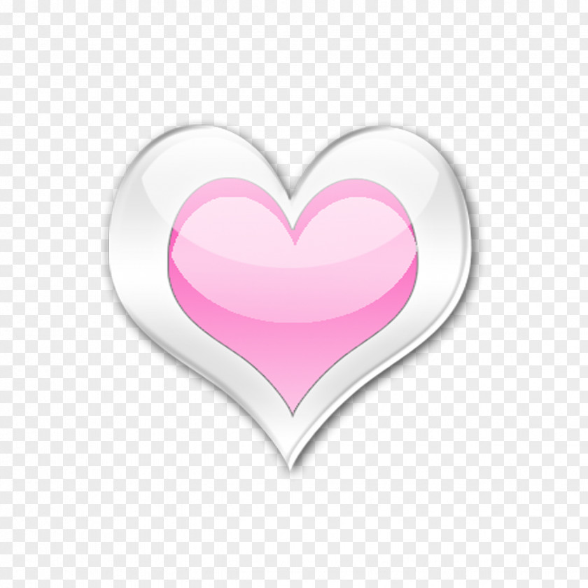 Pink Heart Font PNG