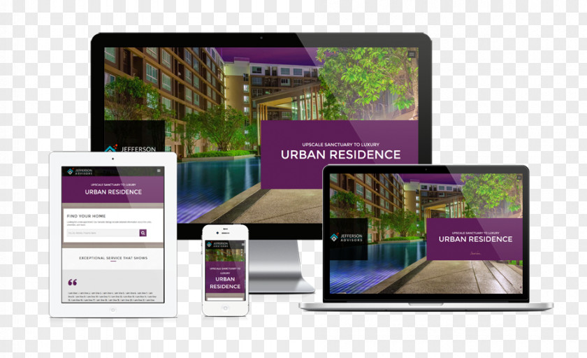 Responsive Ui Computer Software Brand Display Advertising PNG