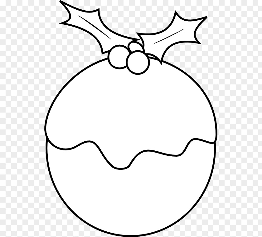 Black Christmas Images Pudding Clip Art PNG