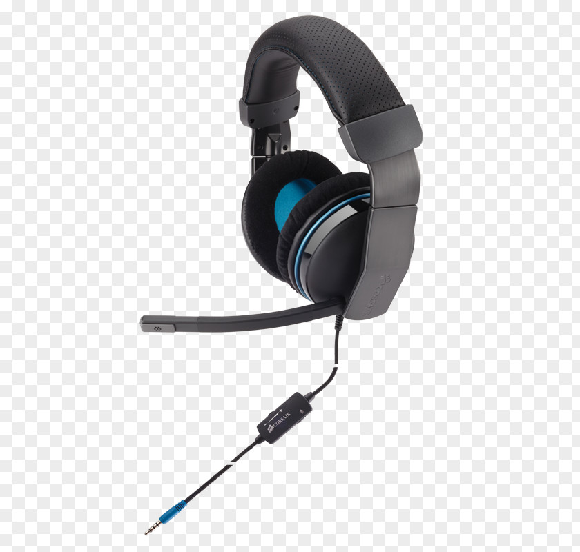 Corsair Gaming Headset Headphones Vengeance 1400 Sound Microphone Audio PNG