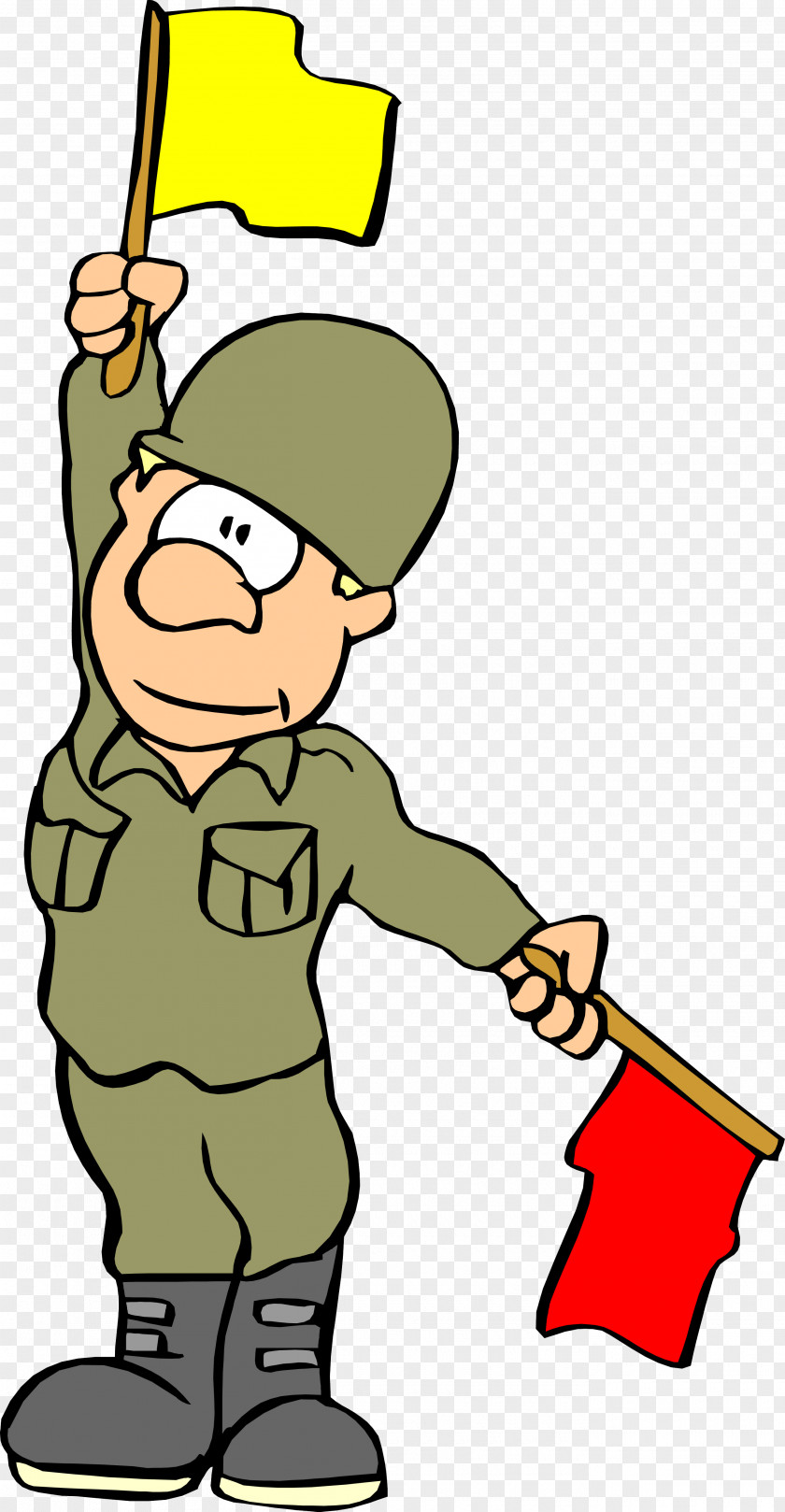 Army Soldier Contact Page Clip Art PNG
