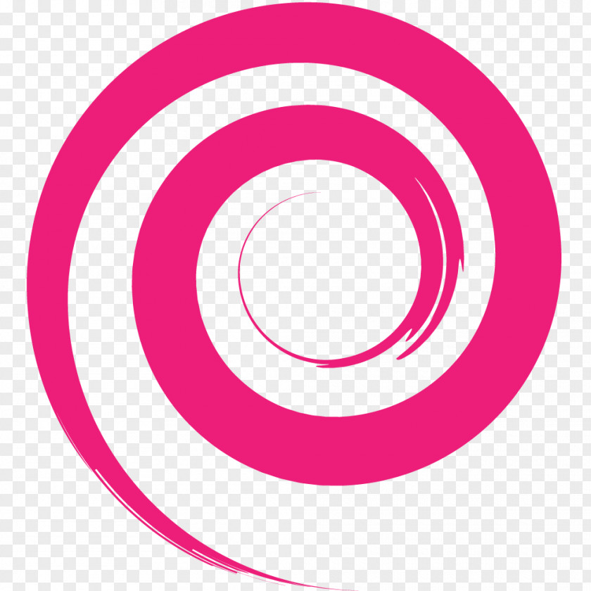 Color Swirl Logo Brand Pink M Font PNG