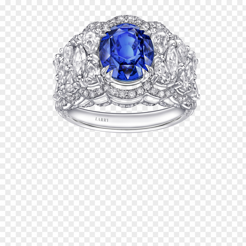 Diamond Ring Jewellery Gemstone Sapphire Blue PNG