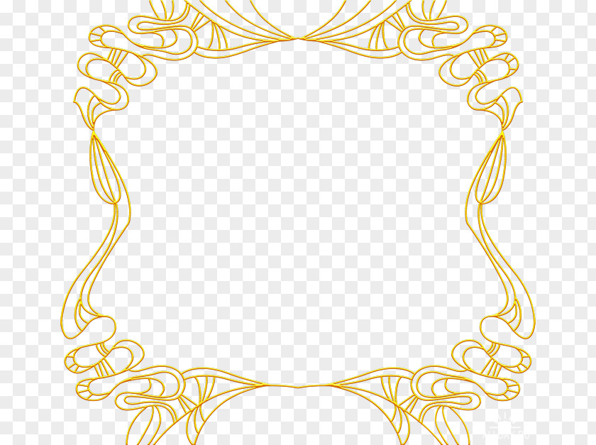 Ethereal Vector Picture Frames Clip Art PNG