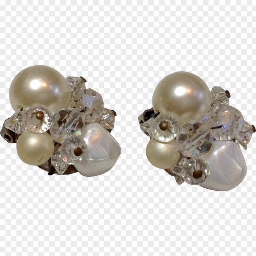 Jewellery Imitation Pearl Earring Body PNG