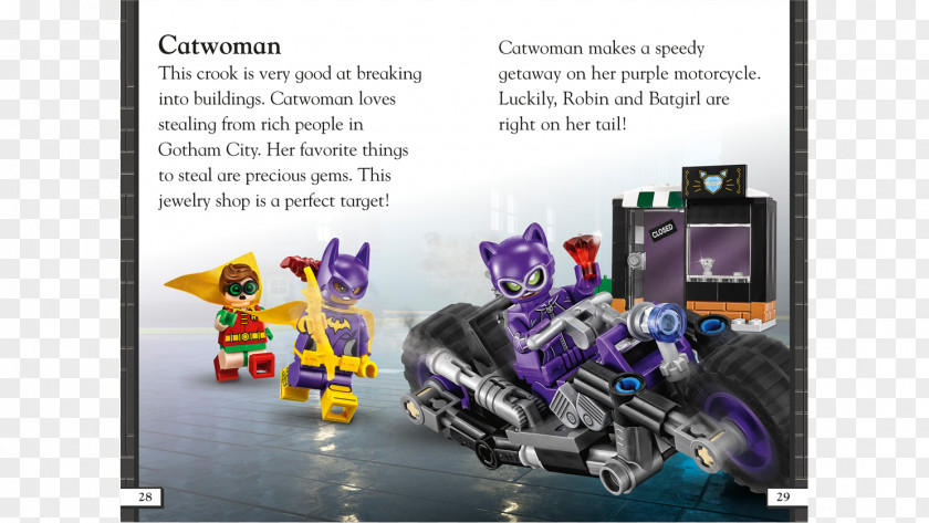 Lego Batman 2 Rise Of The Rogues Catwoman Minifigure PNG
