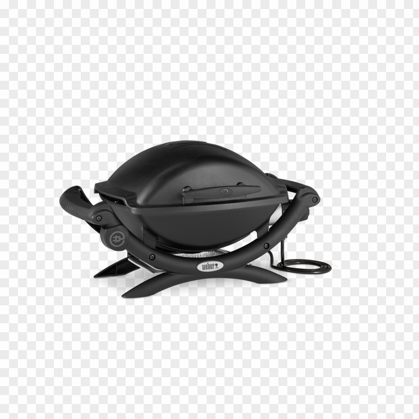 Q1400 Electic Grill Cart Barbecue Weber Q Electric 2400 1400 Dark Grey Weber-Stephen Products Grilling PNG