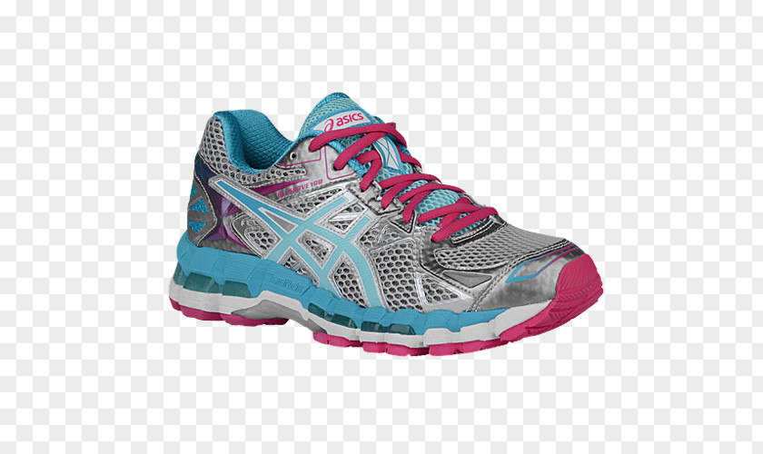 Asics Stability Running Shoes For Women Sports ASICS Blue Pink PNG