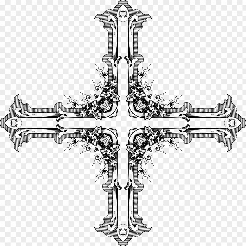 Christian Cross Symbol Clip Art PNG