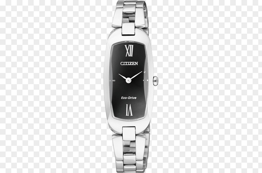 Citizen Watch Silver Black Calvin Klein Holdings Eco-Drive Analog Sapphire PNG