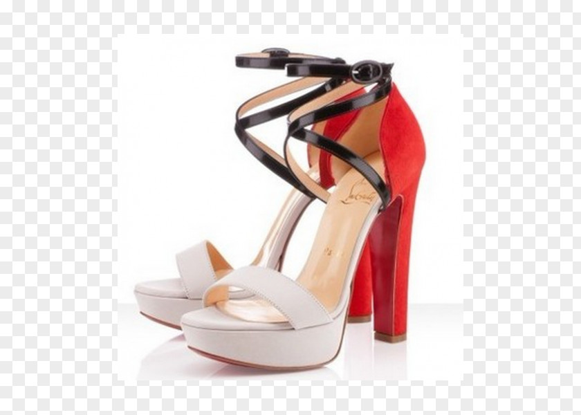 Louboutin Sandal Court Shoe High-heeled Footwear Suede PNG