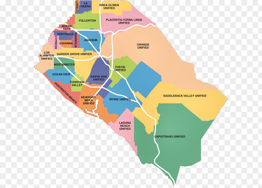 Map Laguna Niguel California State School District PNG