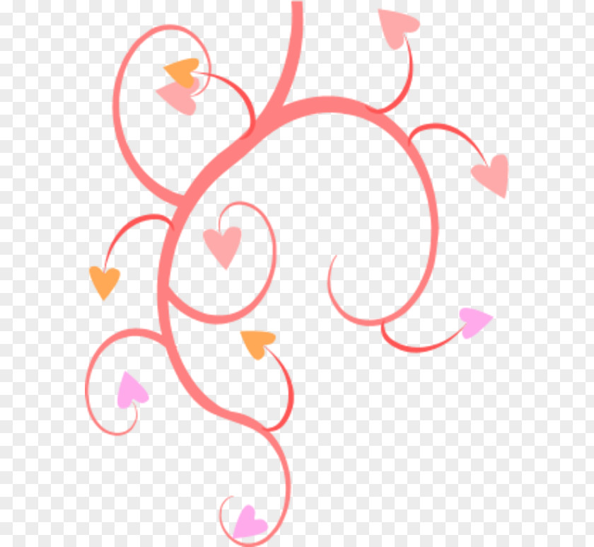 Swirly Branch Cliparts Flower Clip Art PNG