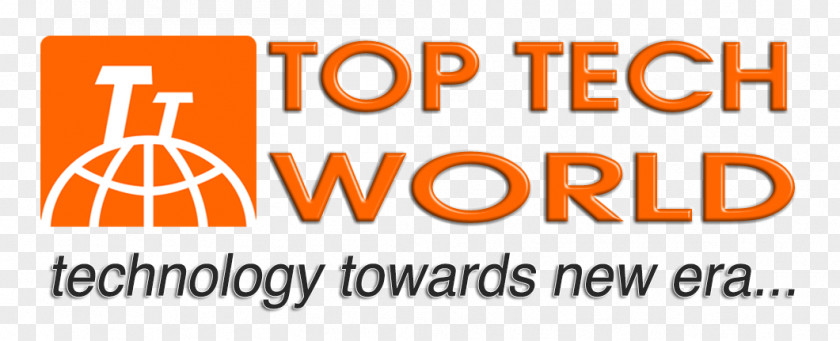 Technology World Logo Brand Font PNG