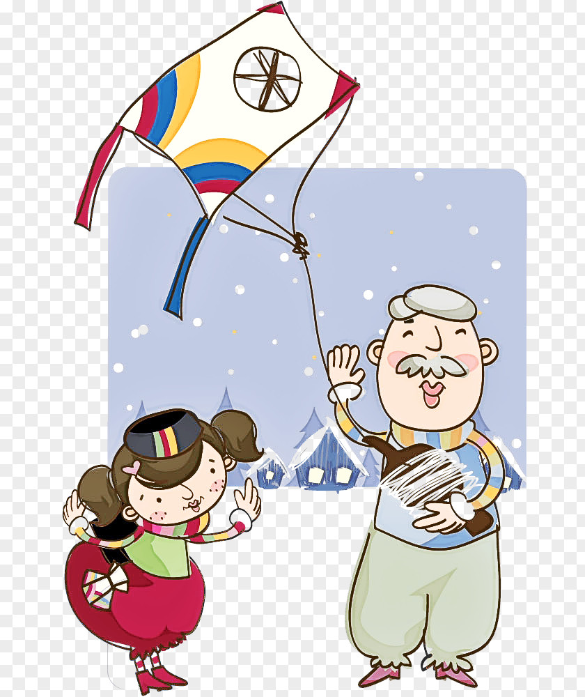 Cartoon Child Balloon Umbrella Play PNG